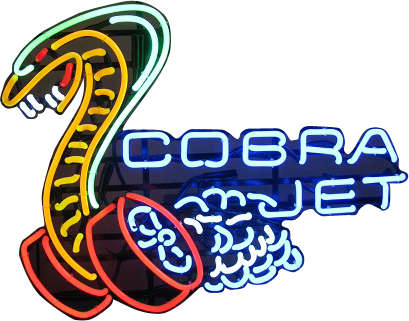 Cobra Jet Neon Sign - NEA-219