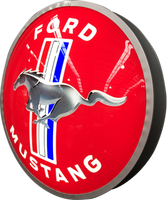 Ford Mustang Illuminated LED Dome Sign - NED-001