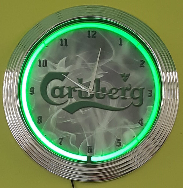 Carlsberg Neon Clock - NENC-502