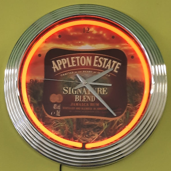 Appleton Estate Neon Clock - NENC-510