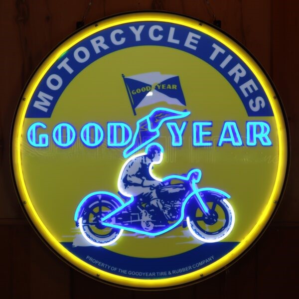 Good Year Motorcycle Tires  LED Neon Sign  NEN-255