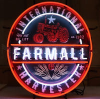 International Harvester Farmall 1902 Neon Sign NET-585