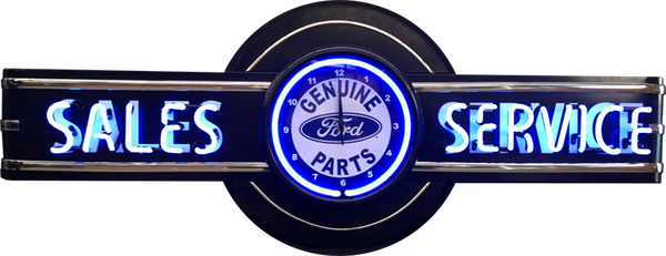 Ford Genuine Parts Sales/Service Neon Display Sign - AT11467