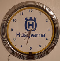 Husqvarna Neon Clock - NENC-520Y