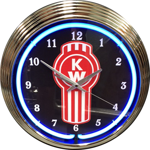 Kenworth Neon Clock (Blue NENC-151, Red NENC-152)