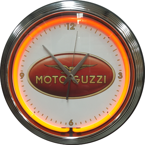 Moto Guzzi Neon Clock - NENC-150