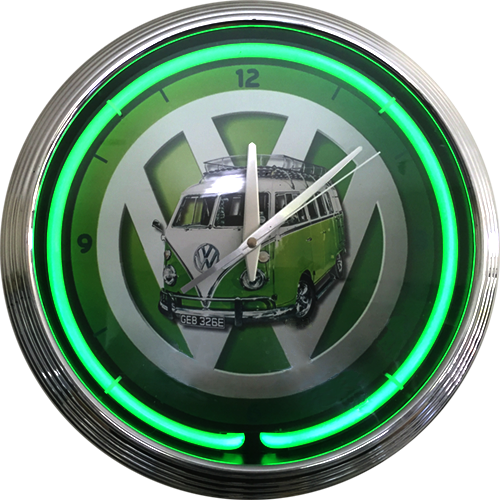 VW Kombi Neon Clock - NENC-130