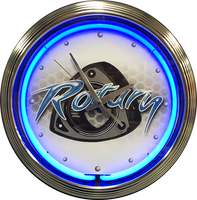 Mazda Rotary Neon Clock - NENC-143