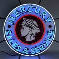 Ford Mercury Sales & Service Neon Sign - NEA-002