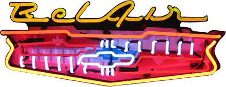Chevrolet Bel Air Neon Sign - NEA-012