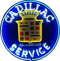 Cadillac Service Neon Sign - NEA-018