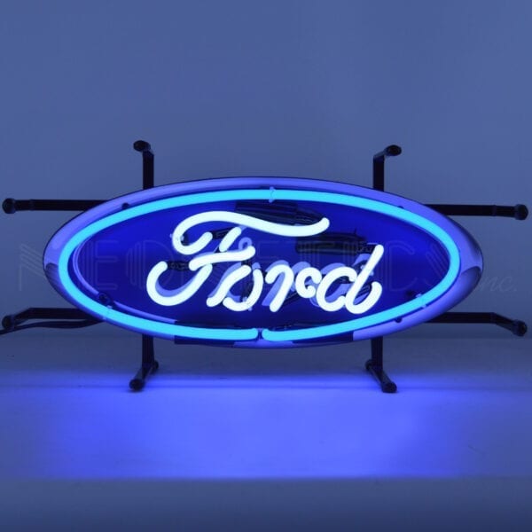 Ford Oval Junior Neon Sign - NEA-020