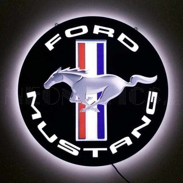 Ford Mustang Slim Line LED Sign - NEA-057