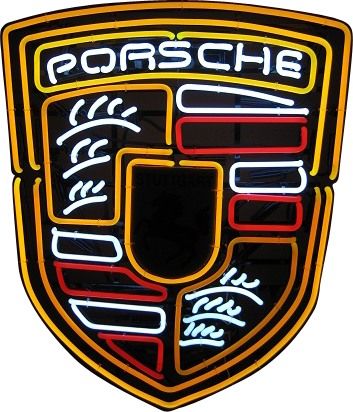 Porsche Neon Sign - NEA-061