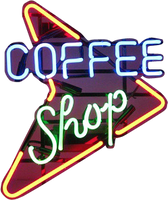 Coffee Shop Neon Sign - NEBS-146