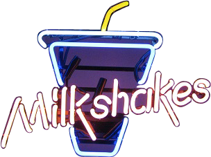 Milkshakes Neon Sign - NEBS-246
