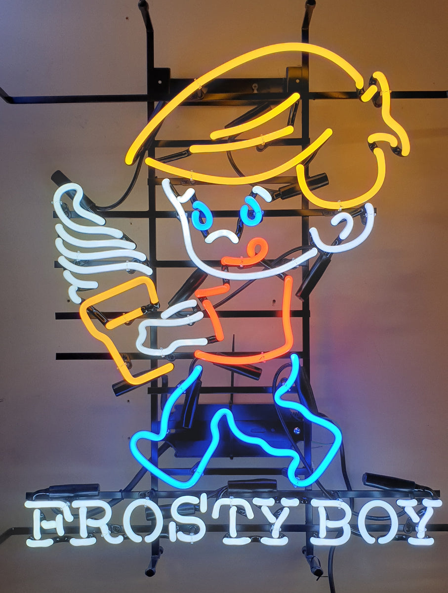 Frosty Boy Neon Sign NEN160 Neon Effect