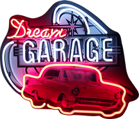 Dream Garage 57 Chevrolet Neon Sign - NEN-213