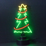 Christmas Tree with Garland Neon Sculpture - NEN-550