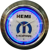 Hemi Mopar Neon Clock - NENC-100