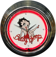 Betty Boop Neon Clock - NENC-110