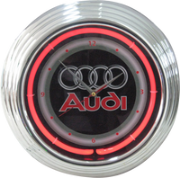 Audi Neon Clock - NENC-11