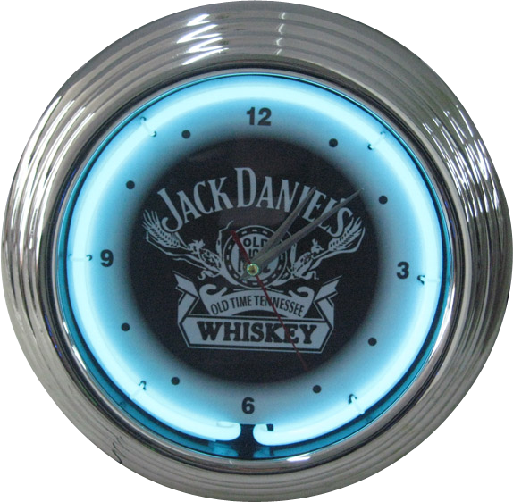 Jack Daniels Whiskey Neon Clock - NENC-29