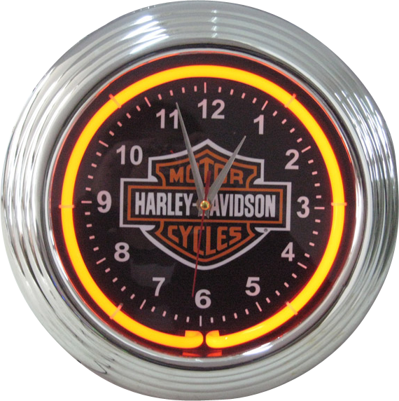 Harley Davidson Neon Clock - NENC-31