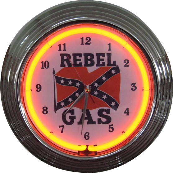 Rebel Gas Neon Clock - NENC-42
