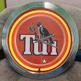 Tui Beer Neon Clock (Orange NENC-501O,Yellow NENC-501Y)