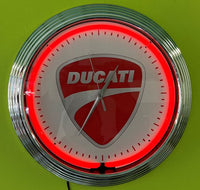Ducati Neon Clock - NENC-528