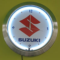 Suzuki Neon Clock - NENC-529