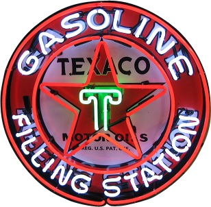 Texaco Gasoline Filling Station Neon Sign - NEP-280