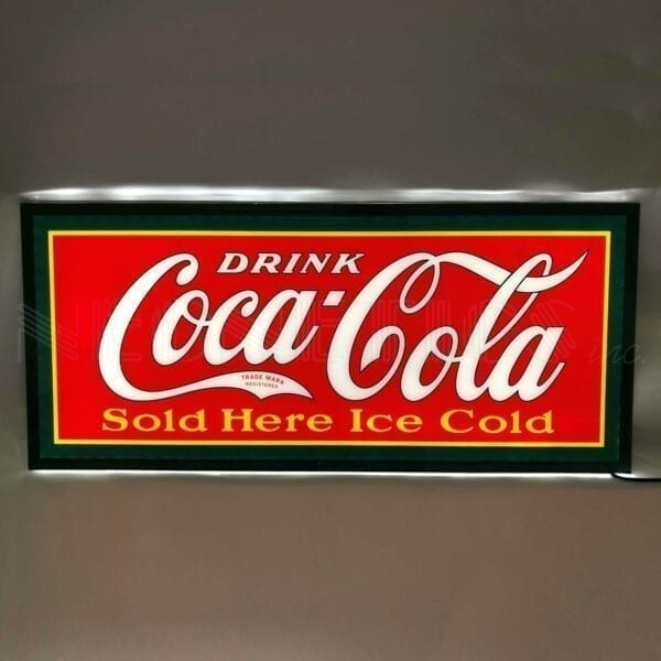 Coca-Cola Drink Slim Line LED Neon Sign - NESD-289