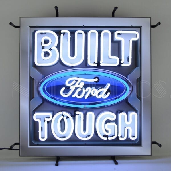 Ford Built Tough Neon Sign - NET-295