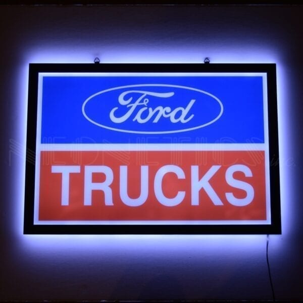 Ford Trucks Slim Line LED Sign - NET-296