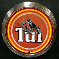 Tui Beer Neon Clock (Orange NENC-501O,Yellow NENC-501Y)