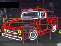 1956 F100 Truck Neon Sign (Red NEN-301, Blue NEN-302)